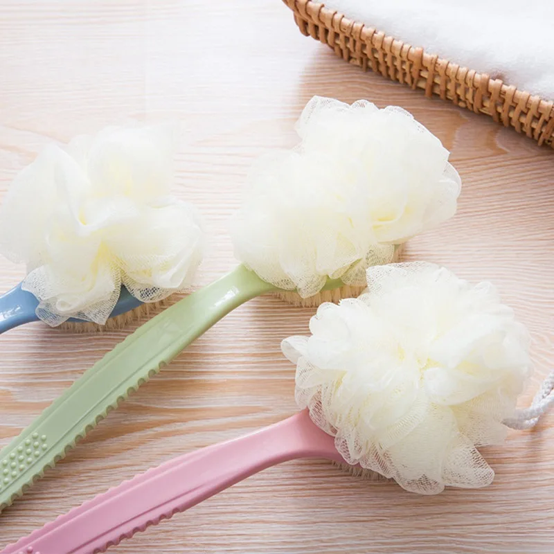 

household products The sea and the mountain do not meet all Midnight Flower Brush Scrubbing Artifact Bath Ball Adult Bath Brush