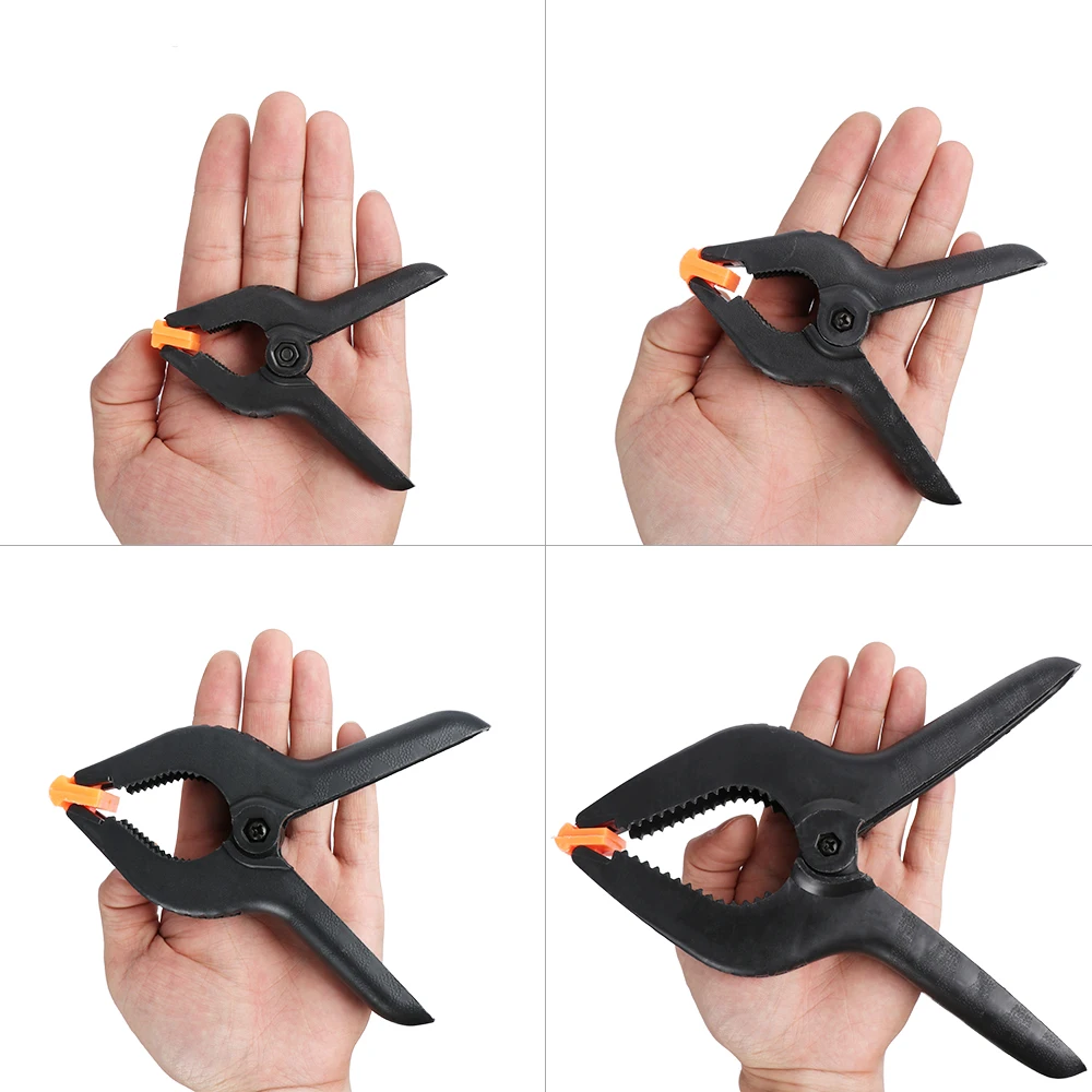 

DIY Spring clamp 3/4/6/9 inch Modeling Background Woodworking Workshop