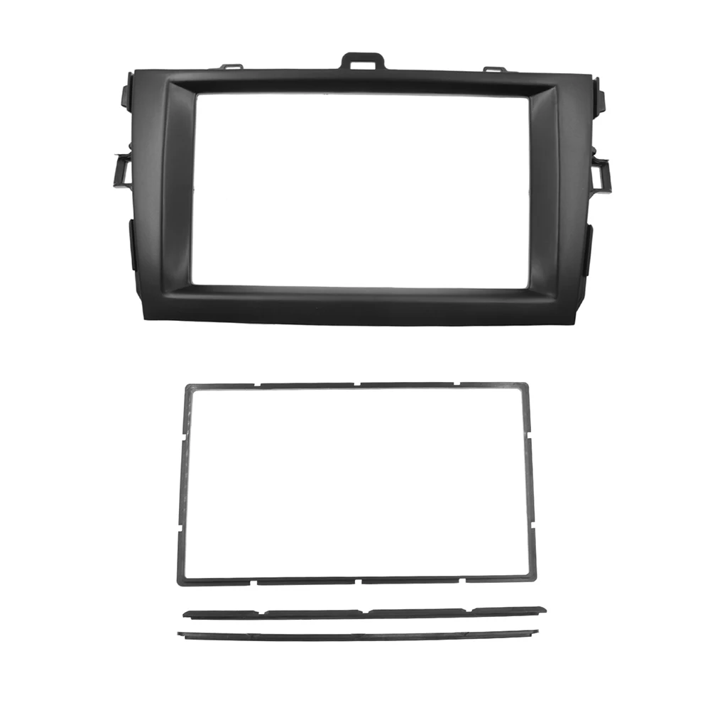 2Din DVD GPS стерео радио Fascia Для Toyota Corolla 2008-2010 рамка для приборной панели монтажный