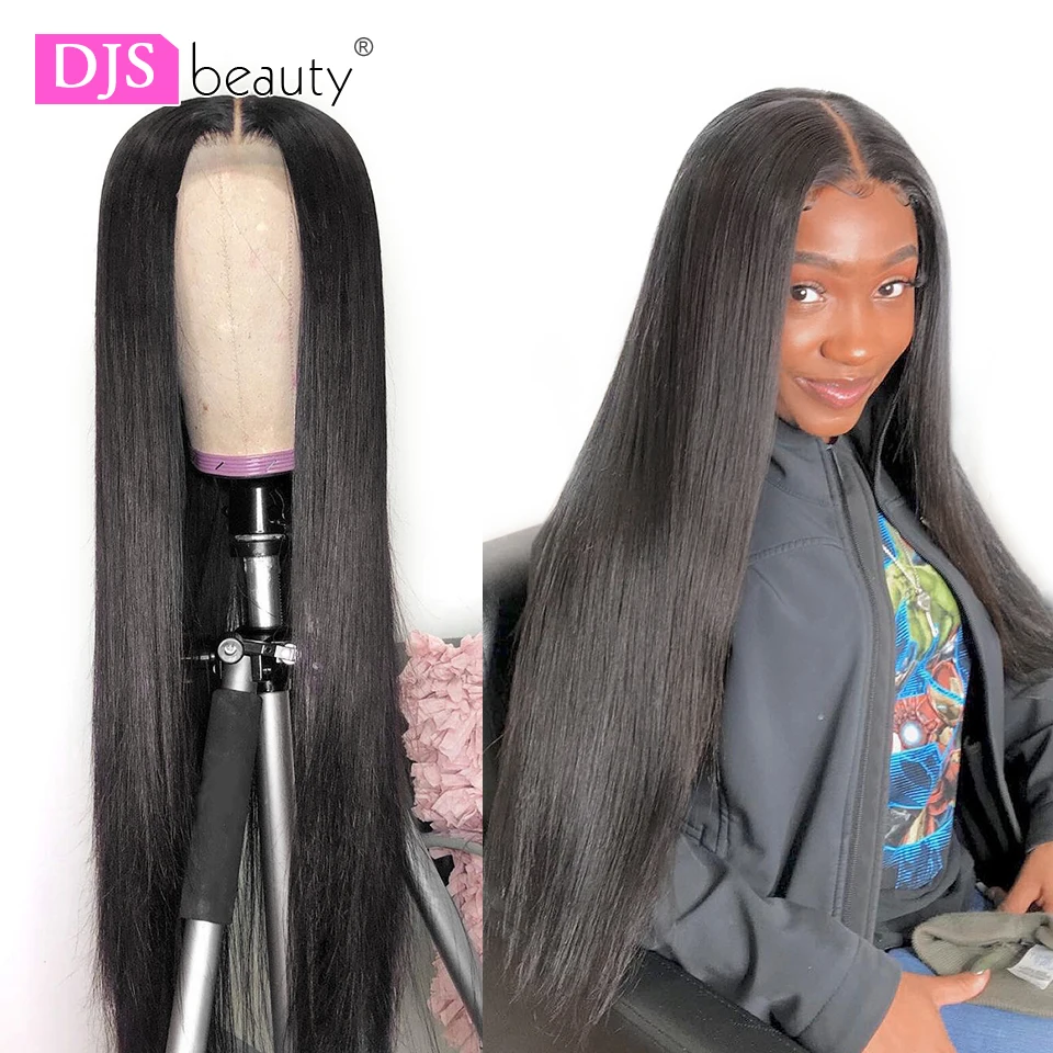 Прямые кружевные передние человеческие волосы парики для женщин Remy