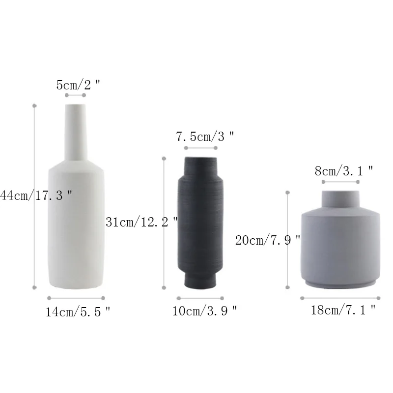 

Strongwell Chinese Vase Ceramic Vase Craft Desktop Flower Vase Home Decoration Accessories Wedding Ornaments Gift Europe