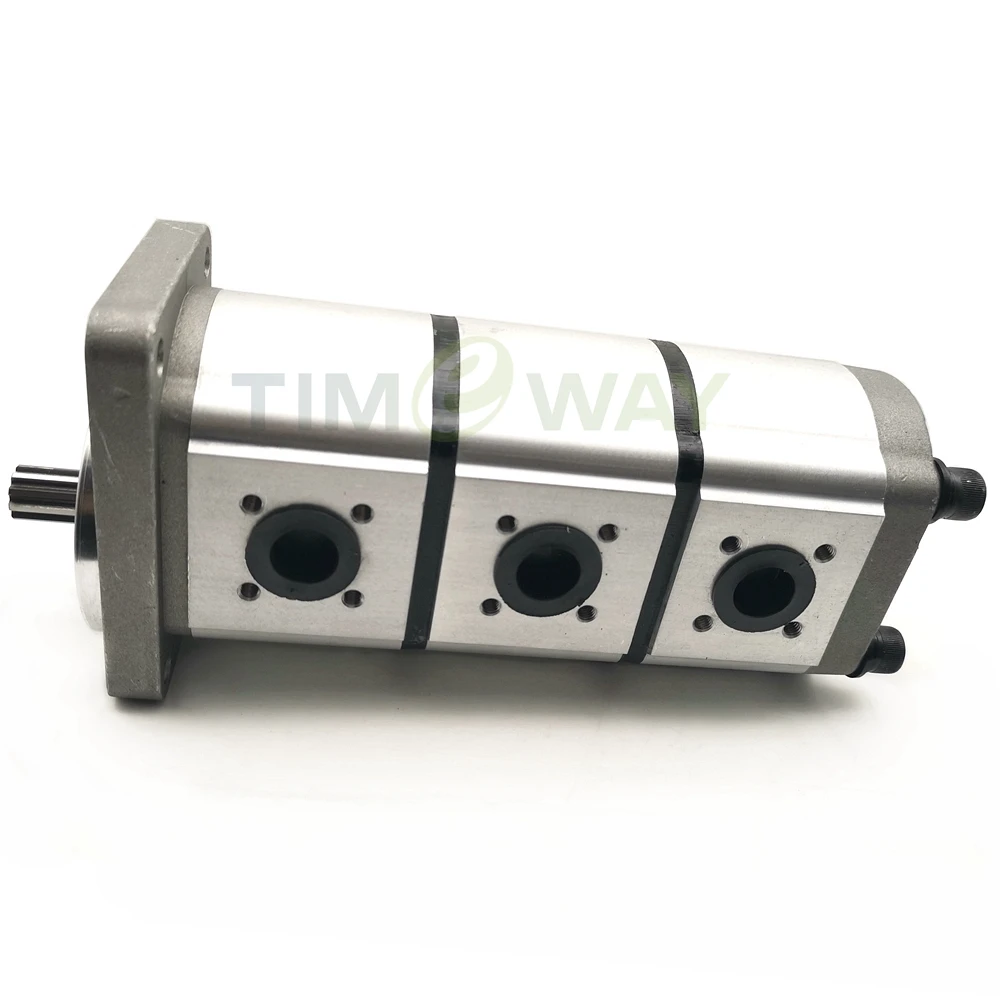 Фотографический гидравлический Шестеренчатый насос для экскаватора Kubota KX033 10