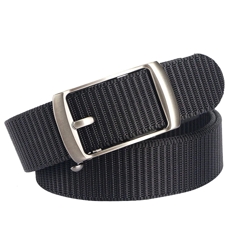 New Nylon Casual Men Belts Hight Quality Canvas Automatic Buckle Men's Belt Fashion Light Luxury Youth Men Wild Belts