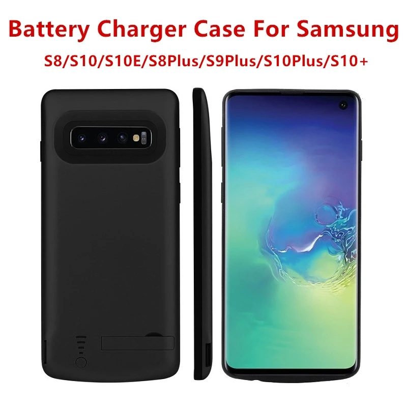 Power Bank For Samsung Galaxy S8 S9 Plus S10E S10 S10+ S10Plus battery charger cases Powerbank Cover for samsung s10e 10000mAh
