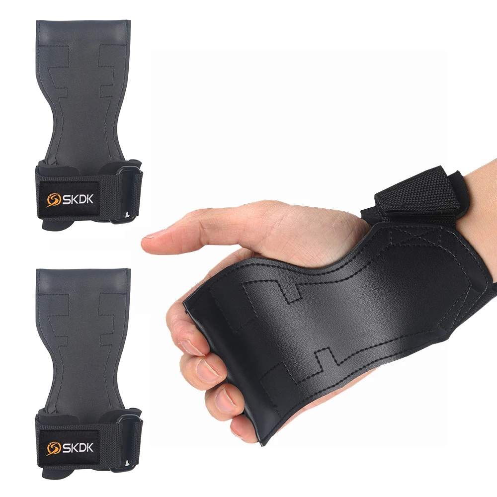 перчатки штанга Для фитнеса тяжелой атлетики с крючками для захвата тяжелые