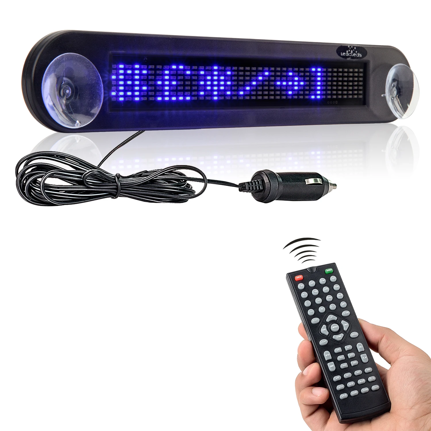 4 шт./лот умный портативный светодиодный дисплей пульт дистанционного управления