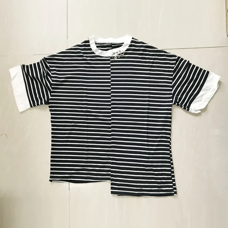 Футболка мужская с коротким рукавом уличная одежда свободная повседневная