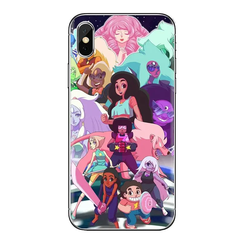 Прозрачные мягкие чехлы с мультипликационным принтом Steven Universe для Xiaomi Redmi 4A S2 Note 3