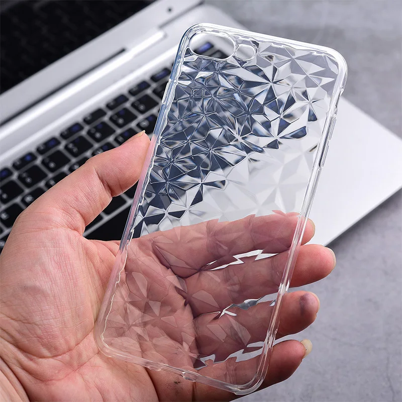 Мягкий Прозрачный ударопрочный чехол из ТПУ для iPhone X XR XS Max 7 8 6 6s Plus 8Plus|Бамперы| |