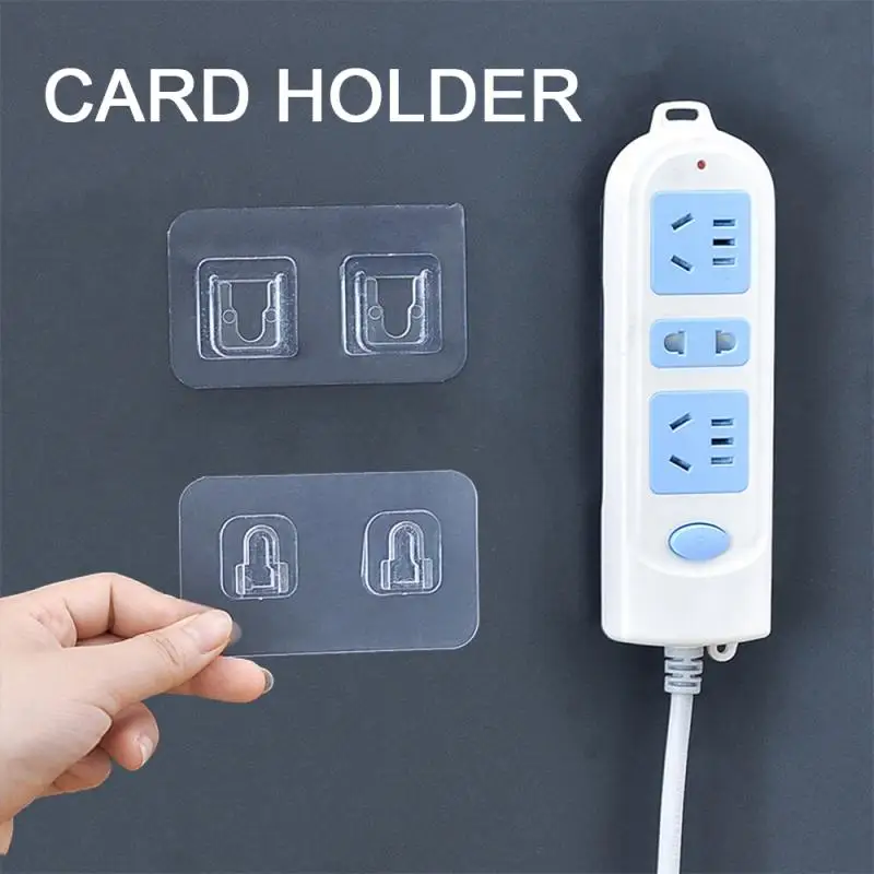1PC Row-and-plug Fixer Wall Sticker Plug-in Board Router Storage Without Trace Free Punching Shelf TXTB1 | Дом и сад