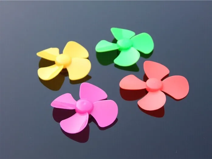 

Wholesale Four-blade propeller 2.0MM aperture fixed-wing fan blade paddle motor accessories DIY model remote control toy parts