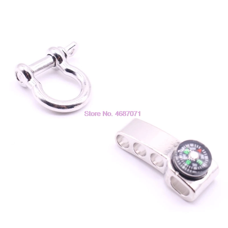 DHL 200 шт. Регулируемая U-образная Якорная Скоба наружная веревка для выживания