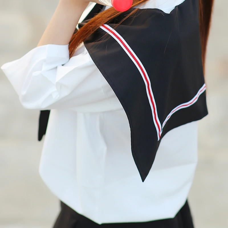 Рубашка с короткими рукавами в британском стиле Японской академии летняя