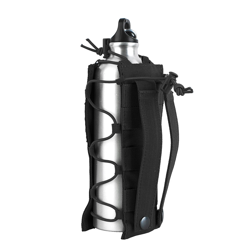 Открытый военный Molle Чехол кемпинг бутылка для воды сумка Открытый Топ выживания чайник держатель 600D полиэстер водонепроницаемый дорожные наборы