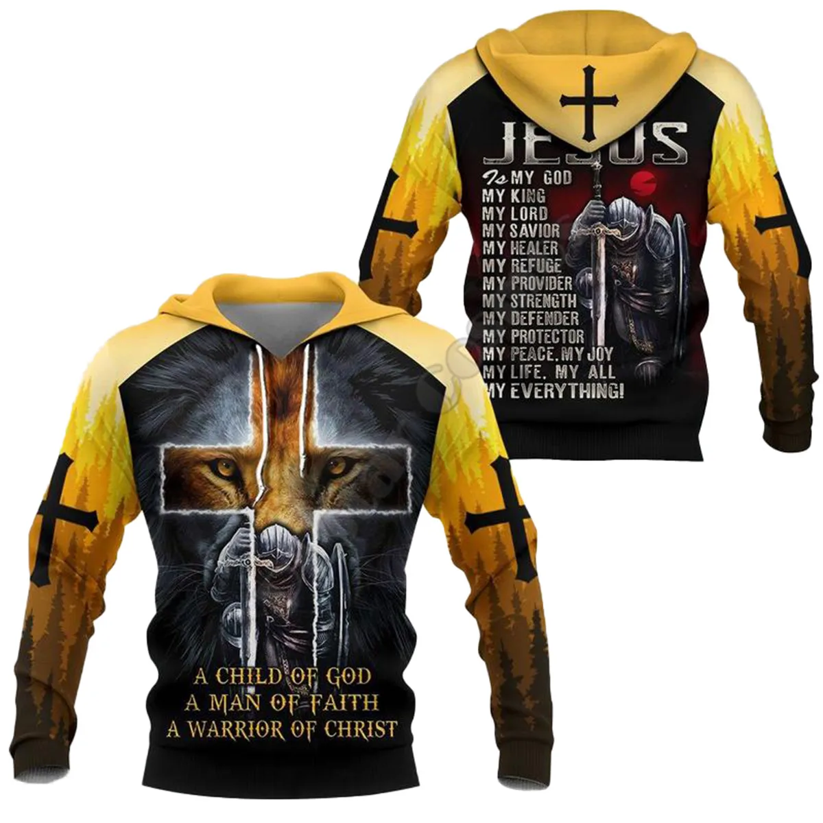 

Knight Templar Lion 3D All Over Printed Hoodies Fashion Pullover Men For Women Sweatshirts Sweater Cosplay Costumes Style-14