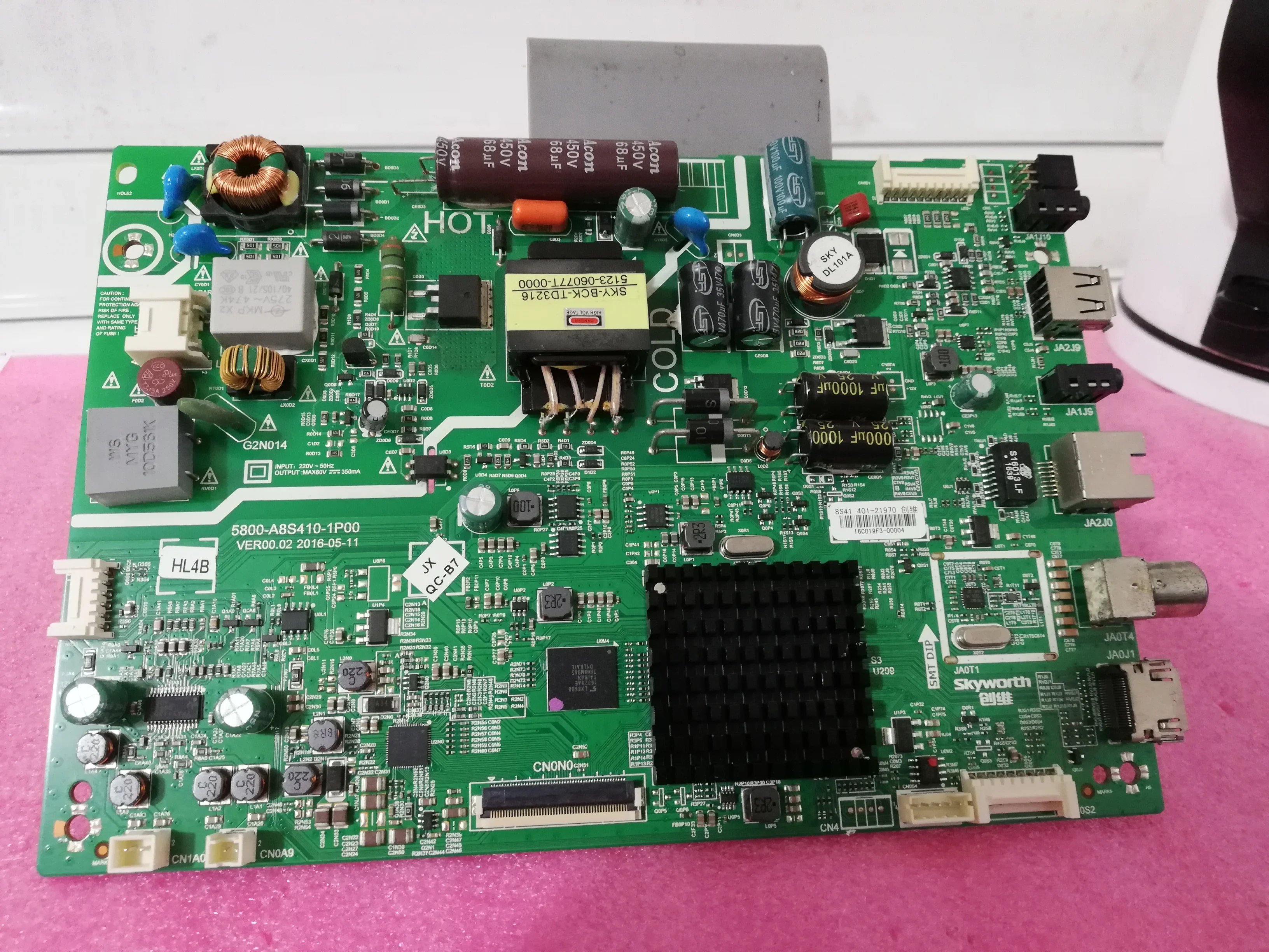 

Оригинальная материнская плата 32X5 32E3500 5800-A8S410-5P00 1P00 экран RDL320HY SDL