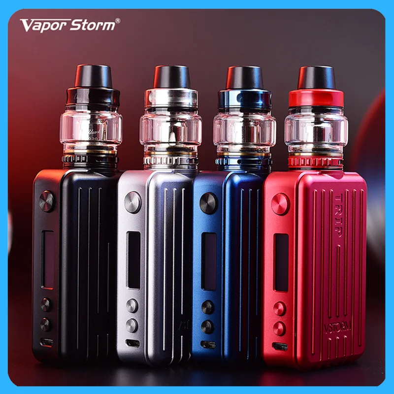Оригинальный Vapor Storm Trip 200 Вт vape комплект электронная сигарета Vape мод с 2 мл/6 мл топ