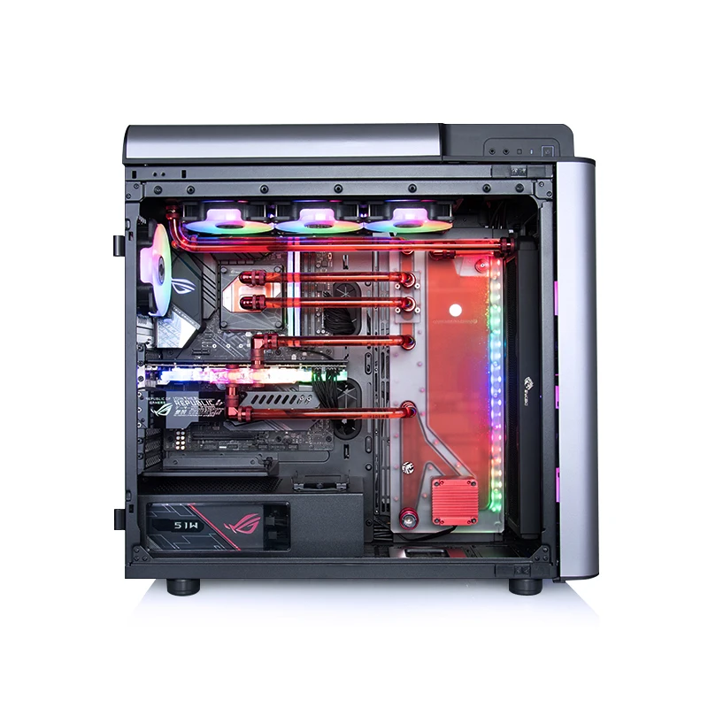 Bykski Dstro Plate резервуар для воды Thermaltake уровень 20 GT чехол компьютера