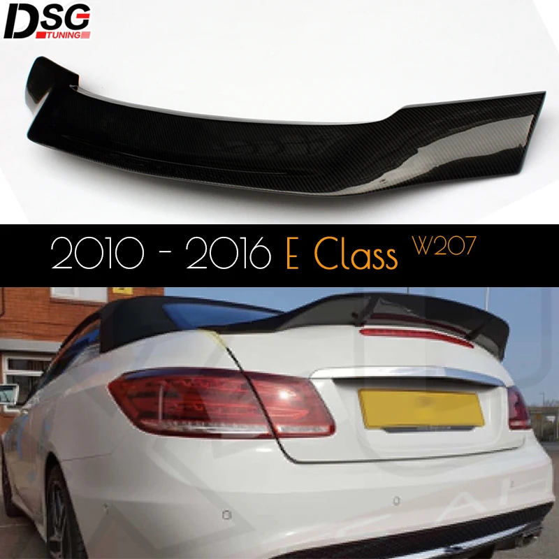 

Для E class w207 c207 2-купе углеродное волокно задний багажник крылья спойлер для bnez