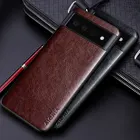 Роскошный чехол из искусственной кожи для Google Pixel 6 Pro 6A, телефон в деловом стиле с однотонным дизайном, чехол для Google Pixel 6 pro 6a, чехол