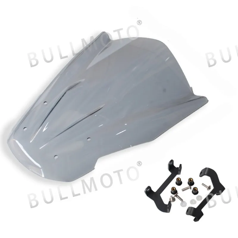 

For YAMAHA MT07 Mt-07 FZ07 FZ-07 2014 2015 2016 2017 Motorcycle Sport Windshield Windscreen Shield Screen With Mounting Bracket