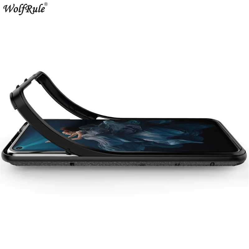 Ring Bracket Phone Case On the For Huawei Honor 20 Armor Protective Cover Bumper Funda 6.26'' |