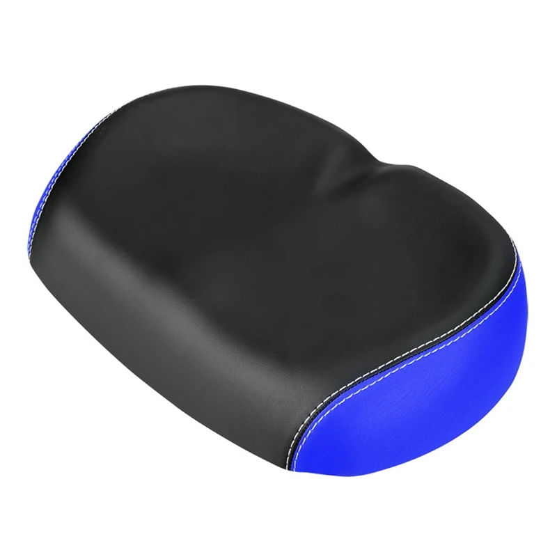 Широкое сиденье для велоспорта удобная мягкая поролоновая подкладка безбортная