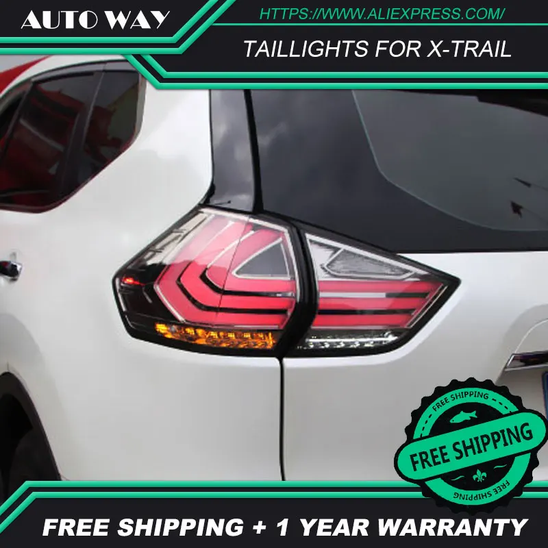 Чехол для задних фонарей Nissan светодиодный задний фонарь XTRAIL 2014-2019 г. | Автомобили