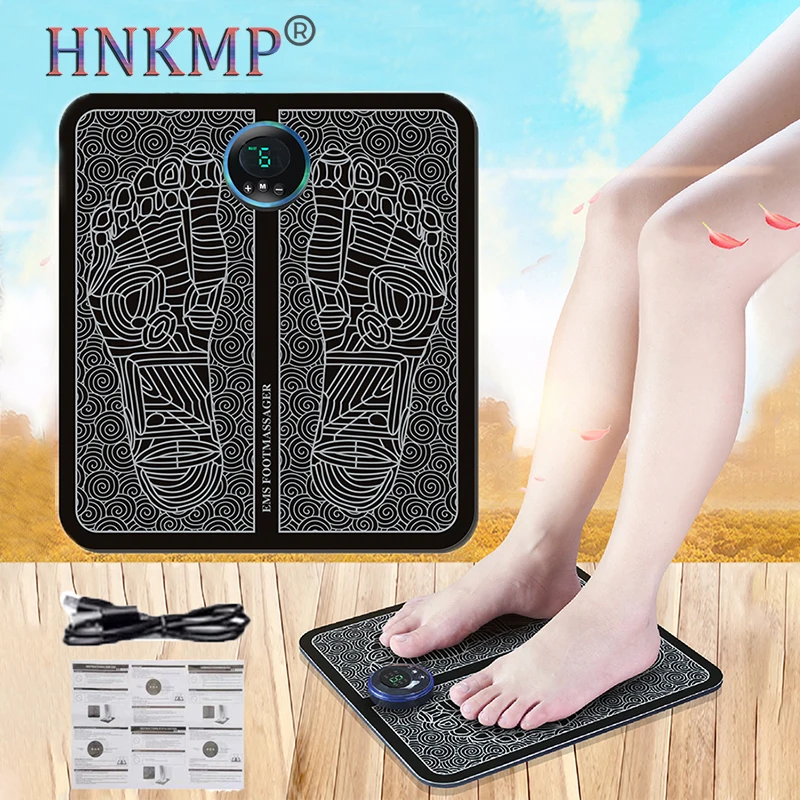 

Electric Foot Massage Mat Fitness EMS Acupoint Foot Massager Muscle Stimulator Acupuncture Mat Health Care