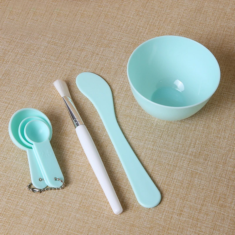 YALIAO миска для маски лица 6 шт. набор инструментов смешивания макияжа кистей ложек