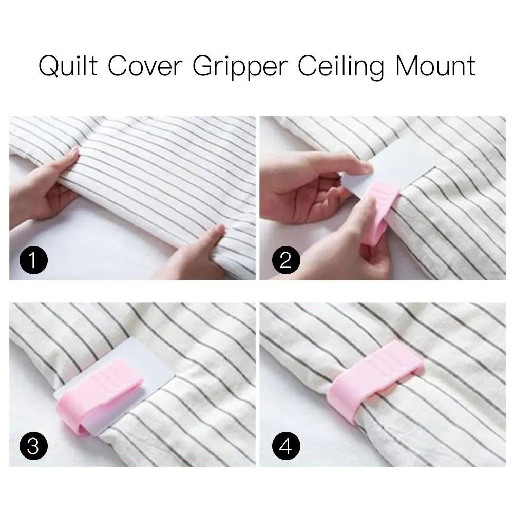 

New 8pcs Home Living Blankets Bed Sheet Clip Mattress Fasteners Set Fixing Slip-Resistant Clamp Quilt Bed Cover Grippers Holder