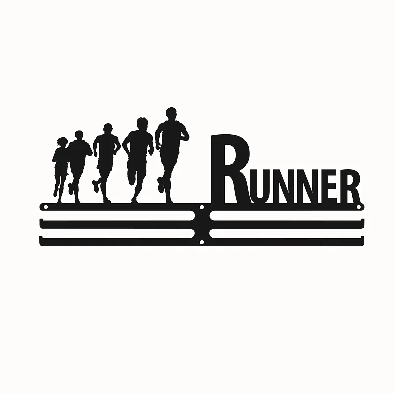 Вешалка для медалей - Цвет: 2 bar Runner