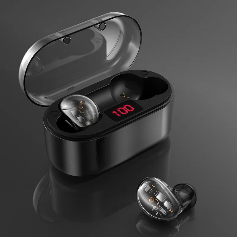 Bakeey X7 TWS Беспроводные bluetooth 5,0 наушники HiFi бас активный шумоподавление сенсорное управление прозрачные наушники с микрофоном