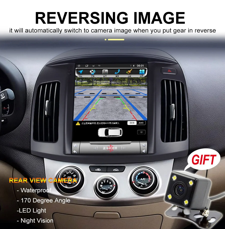 

Экран 10,4 дюйма 128 Гб ПЗУ Tesla Android 11 экран для Hyundai Elantra 4 HD 2006 - 2012 Авто Стерео GPS мультимедийный видеоплеер