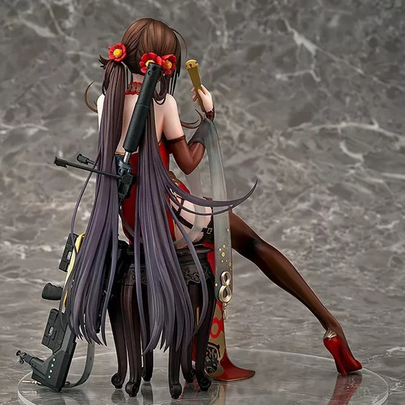 Аниме Phat 22 см! Экшен-фигурка из ПВХ Фронтлайн DSR-50 красный пион сексуальная