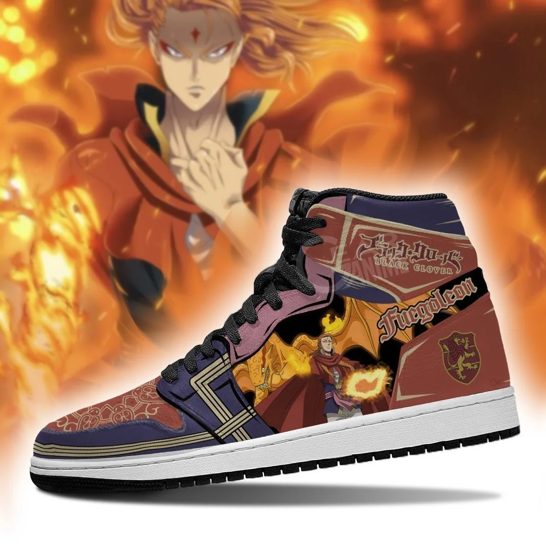 

Fuegoleon Vermillion Sneakers Black Clover Anime Shoes