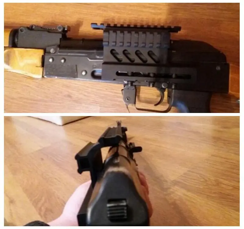 Тактический AK двойной Уивер Пикатинни Системы Стиль для AK 47/74 Сфера быстросъемное крепление прицел винтовка AK47