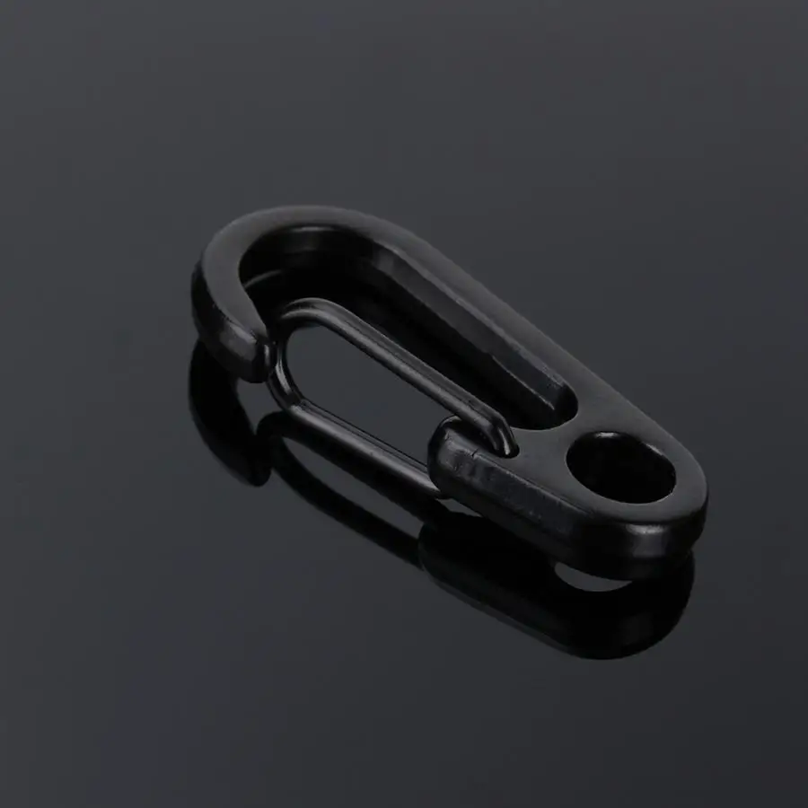 Портативный мульти брелок из нержавеющей стали Карабин Крюк Пряжка для