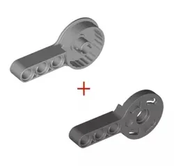 4 пары/Лот DECOOL high-tech Поворотная Петля Arm Group с отверстиями детали совместимые 44224