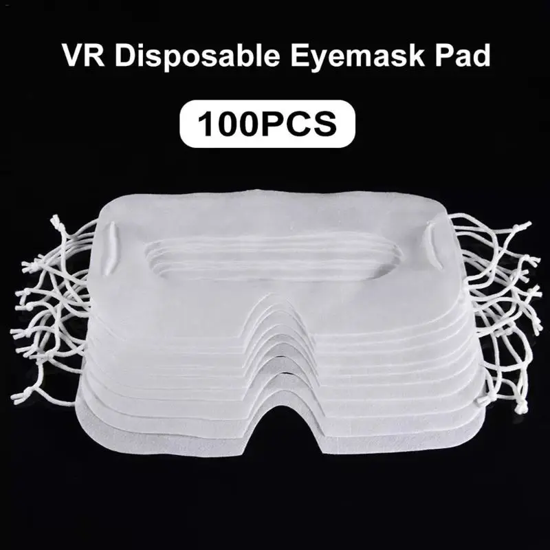 Одноразовый Eyemask для HTC Vive VR Pro Oculus Quest Rift S GO чехол PS4 Samsung Gear Daydream Hygiene 100 шт. |