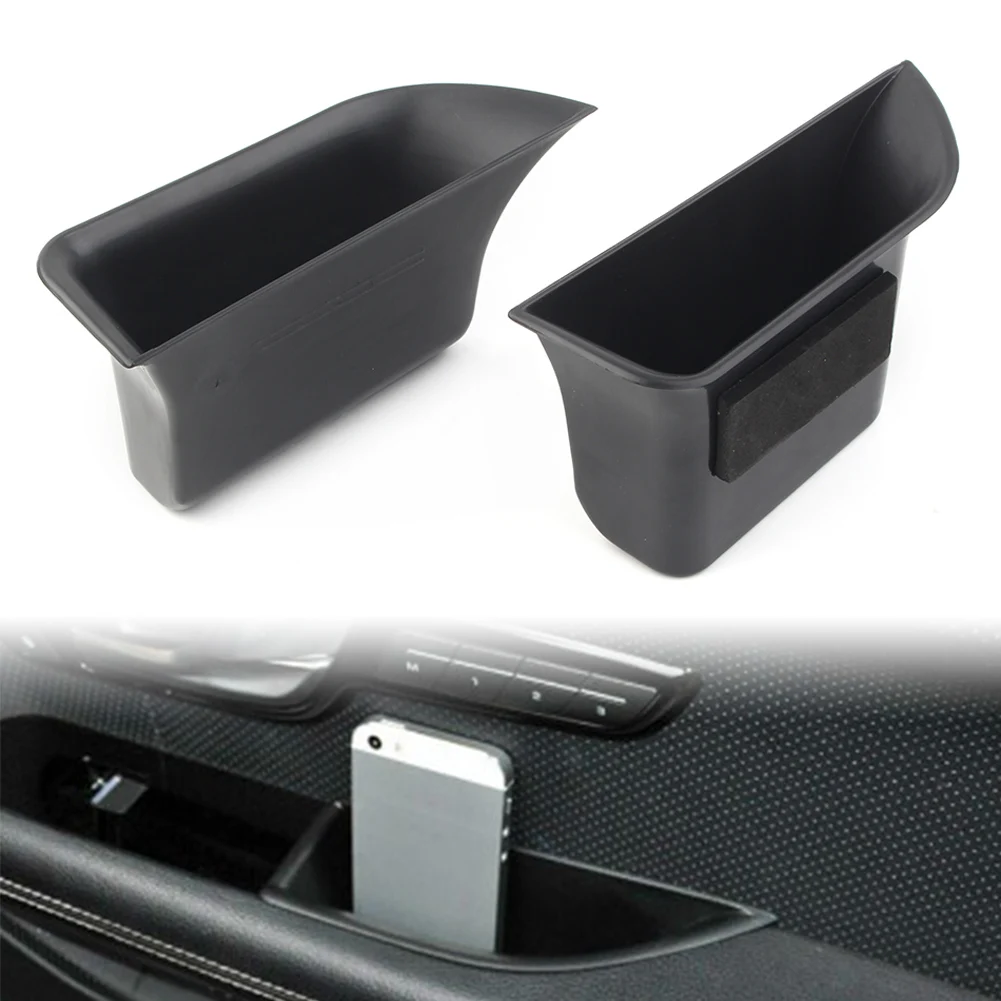 2PCS Car Front Door Storage Box Organizer Container Holder For Jaguar XF 2009-2014 Left Drive | Автомобили и мотоциклы