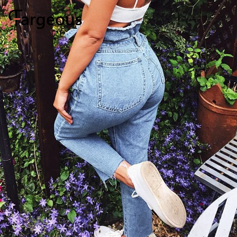 Модные женские джинсы с высокой талией свободные черные джинсовые брюки Halen