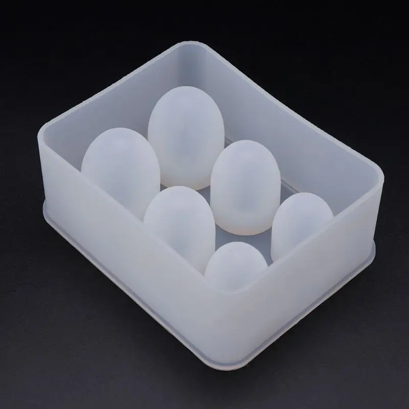 

Silicone Mold Egg Molds Epoxy Resin Crafts DIY Jewelry Making Cake Decoration Home Ornaments Handmade Chocolate Fondant Tools