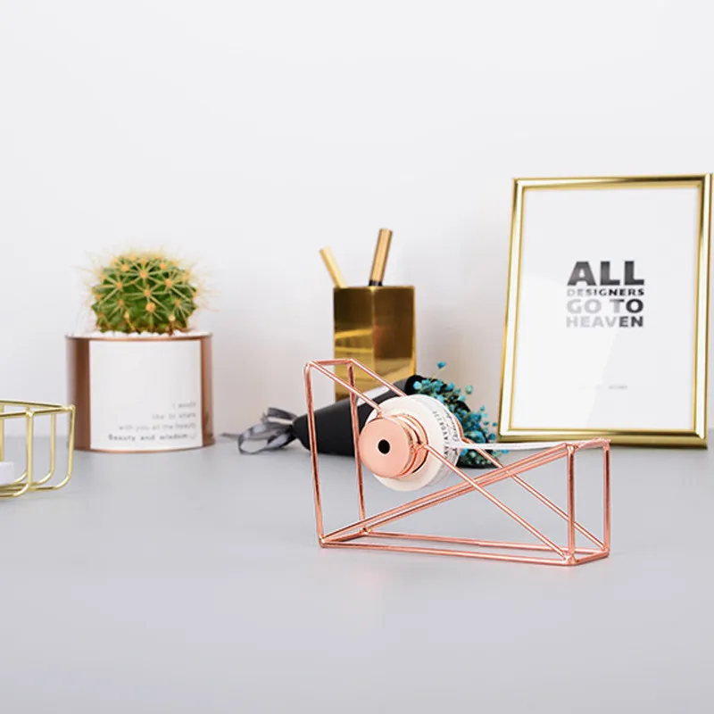 Простой из кованого железа ленточный станок для резки розовое золото лента