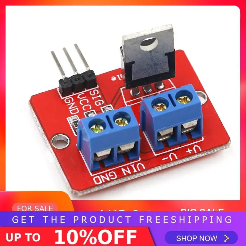 0-24V верхняя кнопка Mosfet IRF520 драйвер MOS модуль для Arduino MCU ARM Raspberry pi