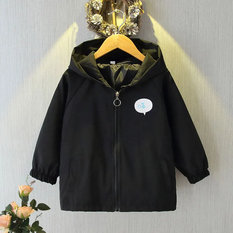 Пальто для девочек Весенне осенняя одежда маленьких Иностранный стиль Осенняя