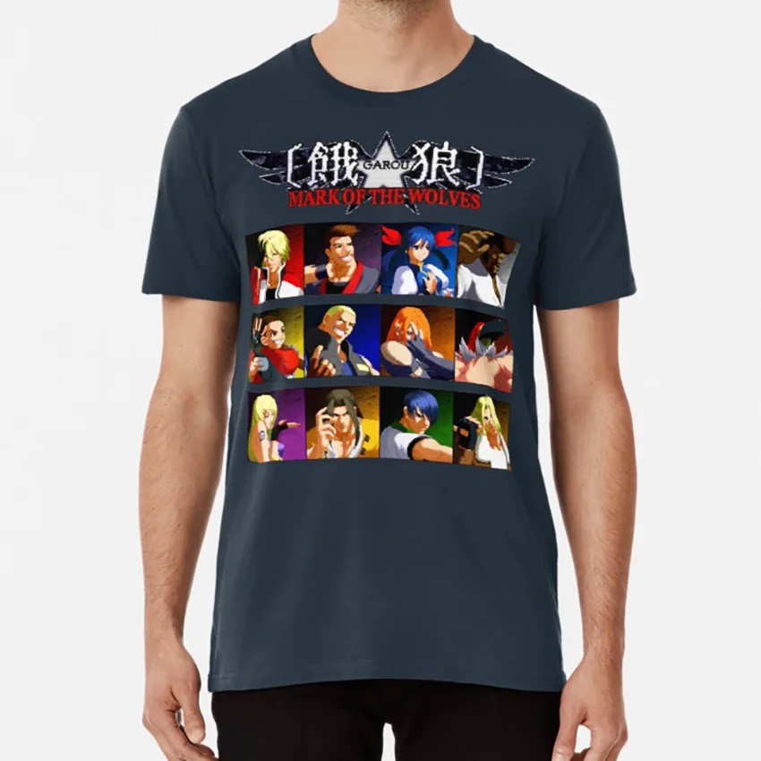 Garou Mark of the Wolves (Neo Geo) Футболка garou mark wolves real bout fatal fury samurai shodown|Мужские футболки| |