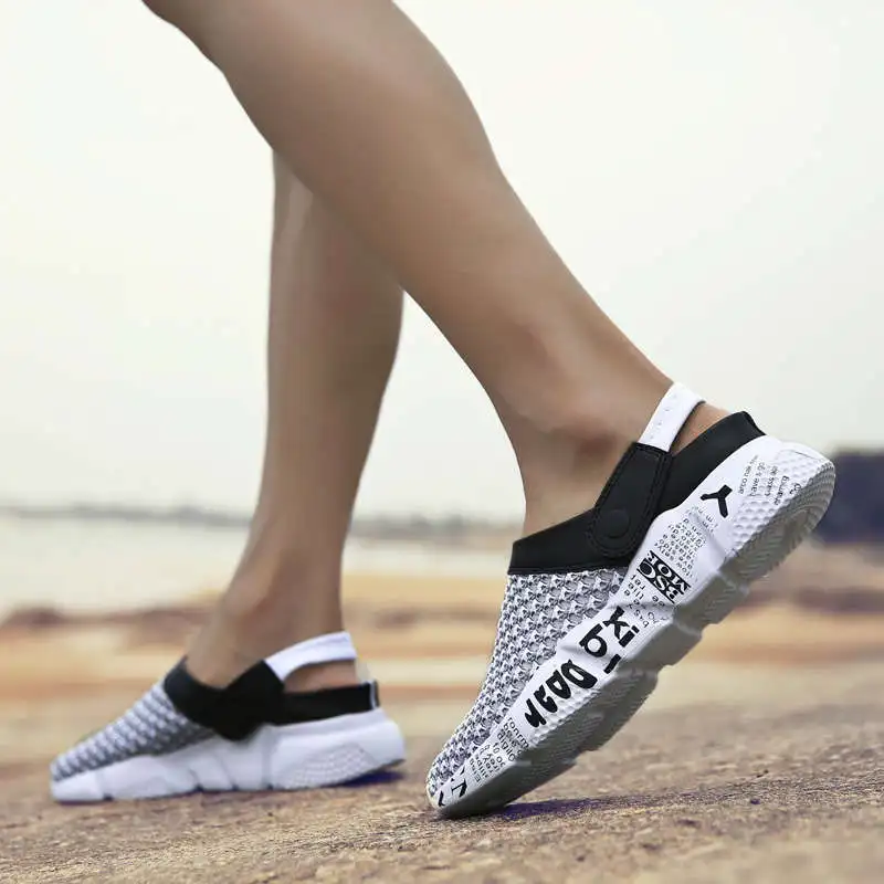 Сандалии мужские быстросохнущие повседневные шлепанцы пляжная обувь на