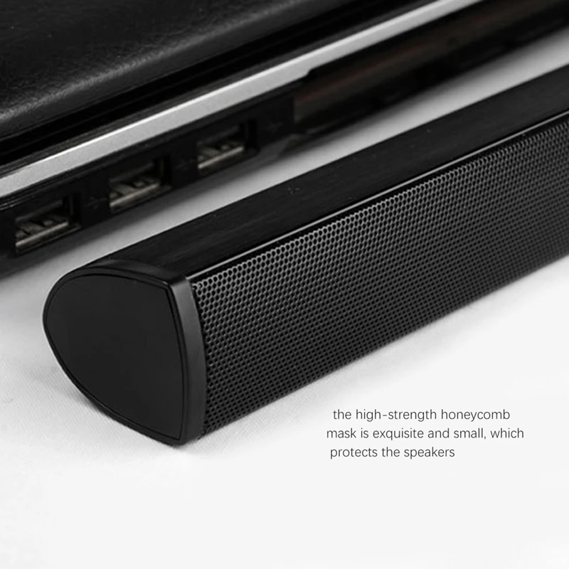 IKANOO сабвуфер для ноутбука стерео звуковая панель совместимая с Noteook PC TV маленькая