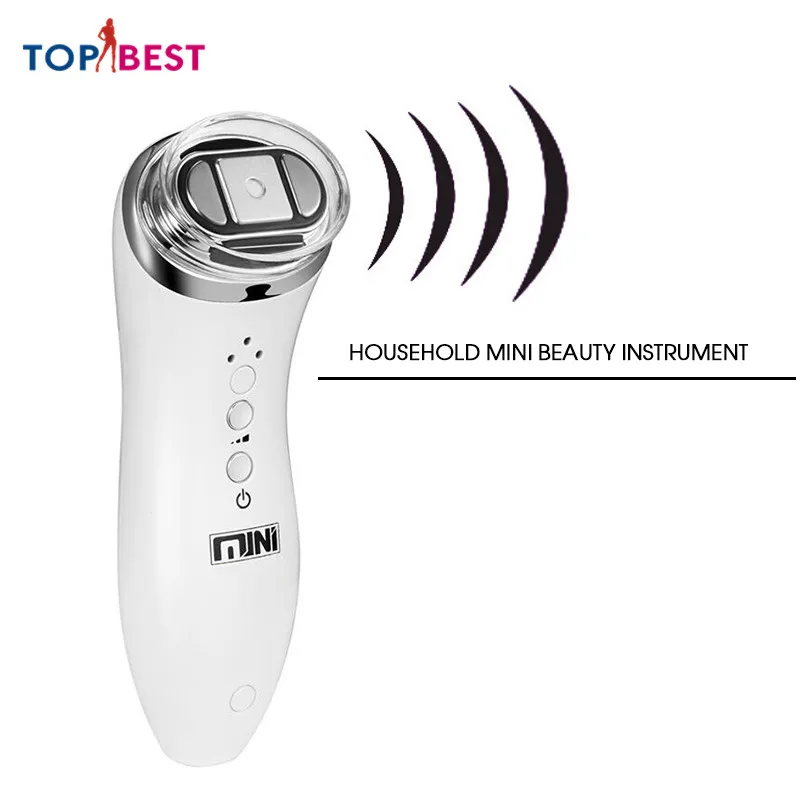 Kopen Hoge Frequentie Schoonheid Instrument Gezicht Lifting Rimpel Verwijderen Huidverjonging Facial Massager Ultrasone Mini Hifu Apparaat